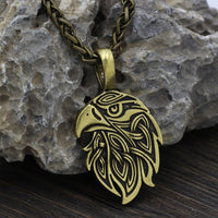 Collana di testa del corvo di Odino