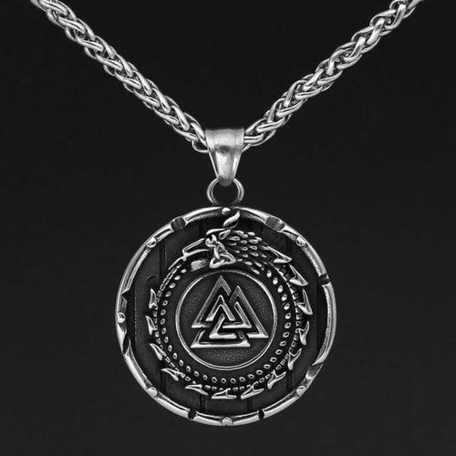 Collier Collier Valknut | Acier Inoxydable - Odins Hall