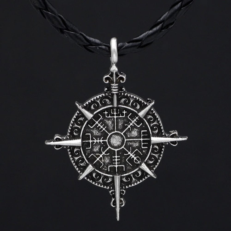 Collana Vegvisir bussola del destino