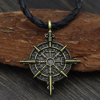 Collana Vegvisir bussola del destino