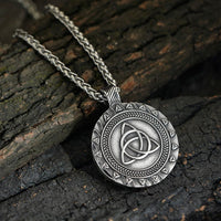 Collana vichinga Odino e i corvi Huginn e Muninn