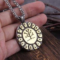 Collana con l'albero della vita Yggdrasil