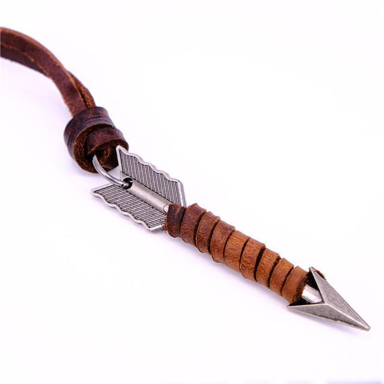 Gioielli Etnici Vintage Ciondolo Punta Di Freccia Indiano - Foto 8