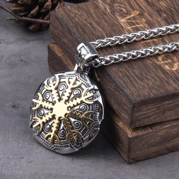 Acquista Nuovi uomini di alta qualità in acciaio inossidabile testa di lupo amuleto vichingo collana con ciondolo martello di Thor catena del re vichingo in Italia a partire da 10 Acquista Nuovi uomini di alta qualità in acciaio inossidabile testa di lupo amuleto vichingo collana con ciondolo martello di Thor catena del re vichingo in Italia a partire da 10