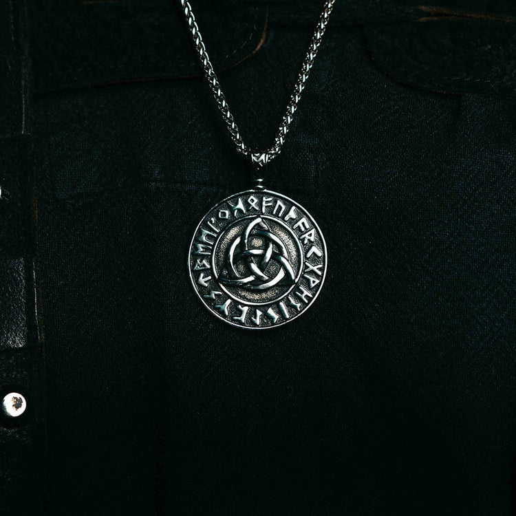 Algiz Runa Collana, Gioielli Di Viking, Occulto Gioielli, Gioielli - Foto 7