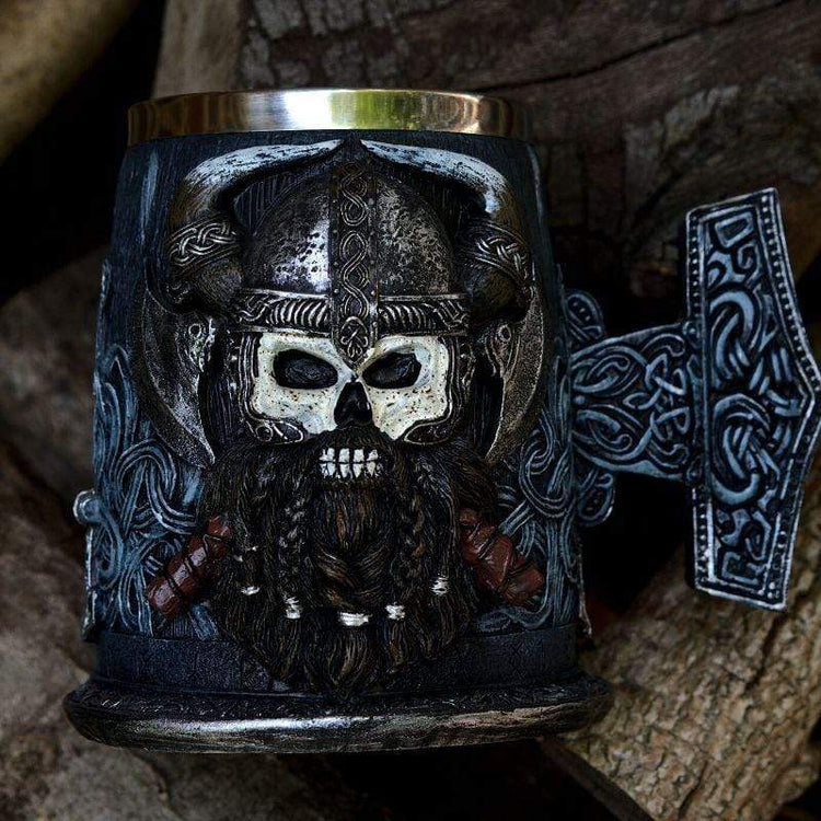 Coppa di sangue vichingo "Ivar" - acciaio inossidabile
