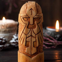 Statua in legno di Thor